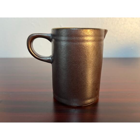 Ceramic Milk Creamer Pitcher Glazed Art Pottery 3" - Picture 1 of 9